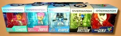 VINYL FIGUERS-ZARYA, SOMBRA, REAPER, BASTION AND GENJI- OVERWATCH, NEW LOT 5