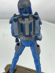 Star Wars Clone Wars mandalorian Warrior Jetpack Stand Blaster From Battlepack