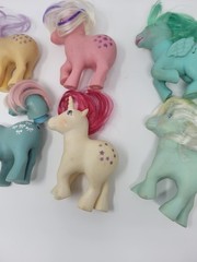 My Little Pony Lot Hasbro G1 8 Figures Bait As Is Ooak