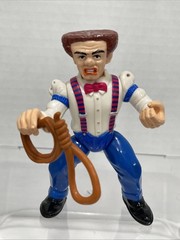 FLATTOP Dick Tracy Flat Top Playmates Action Figure Complete Gun Rope Disney VGC