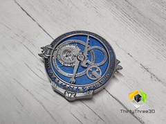 Light Up Amulet of Daylight / Troll Hunters Amulet, Rechargeable LED, 3D Printed