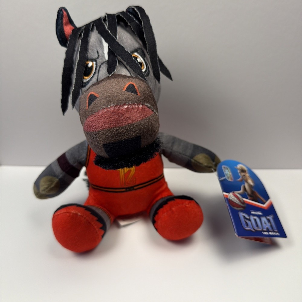 The Goat Movie Plush Toy #12 MANE ATTRACTION 7.5 inch Tall Basketball NWT