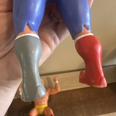 Two 1984 WWF WWE TITAN Wrestling Figures Vintage 80s Toys
