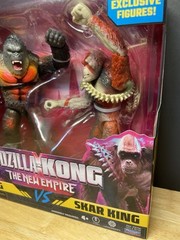 Godzilla x Kong The New Empire Kong vs Skar King 6” Action Figures NEW!