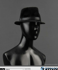 1/6 Scale Black Hat for 12” Action Figure phicen Hot toys Ganghood Kumik ❶USA❶