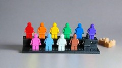 Pride Tribute Set – 11 Custom Monochrome Figures
