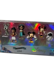 Disney 100 Years Of Love Limited Edition 8 Figure Collector Set Sealed