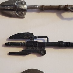 1/18 Action Figure Vibro Lance Axe Lot Custom Fodder 3.75 Joytoy Star Wars