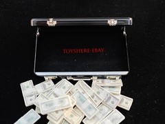 1/6 Scale Business Deal Prop – Full US Dollar Briefcase for Action Figures