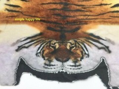 1/6 Scale carpet Tiger pattern for jiaoudoll kumik phicen obitsu hot toys ❶USA❶