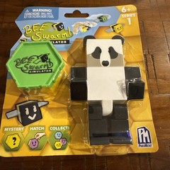 Bee Swarm Simulator Panda Bear Figure & Mystery Honeycomb by Roblox New Sealed