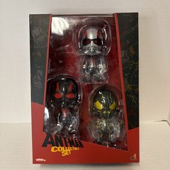 Ant-Man Collectible 3.75 Inch Figure Cosbaby – Ant-Man – Yellowjacket 3-Pack