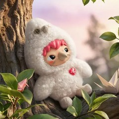 Cute Dear Birds Series Vinyl Plush Pendant Monsters Sheep Plush Figure Doll Toy