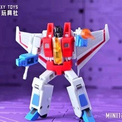 IN STOCK Galaxy Toys Starscream Skywarp Thundercracker Mini 12-14 Figure 8CM