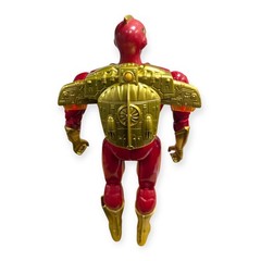 Turbo Man Action Figure Red Gold 13.5 Inch Toy Jetpack Jingle All The Way Style