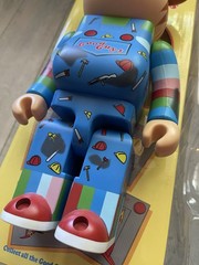 Bearbrick Chucky 400 Percent Child’s Play Good Guy Medicom Toy Figure