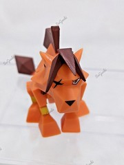 Final Fantasy VII Barret + Red XIII Set of 2 Polygon Retro Figure FF7 FFVII PS1