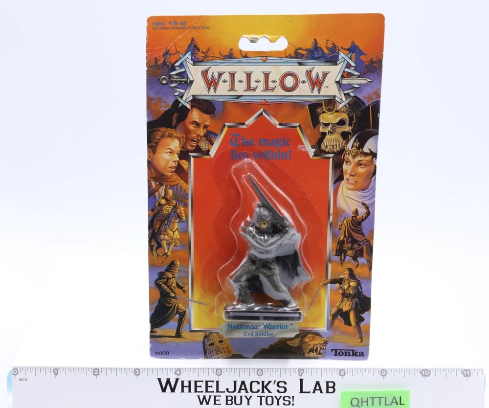 Nockmaar Warrior Evil Soldier Willow 1988 Tonka NEW MOSC Vintage Action Figure