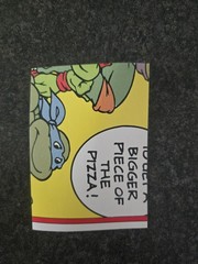 Teenage Mutant Ninja Turtles 11 Sticker Lot, 5 Sticker Card, 4 Mirage Stickers