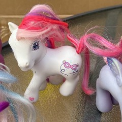 Big Lot Of My Little Ponies Varied Conditions And Years 8 Pieces 06’ 02’ 08’