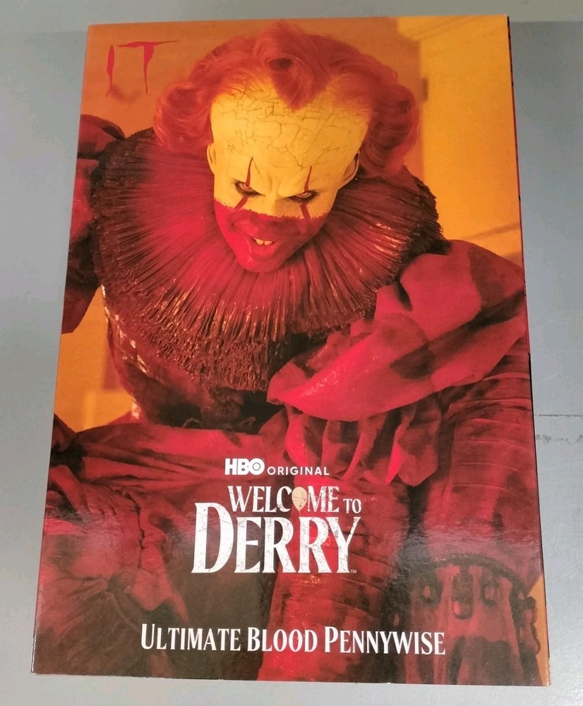 Neca IT Ultimate Blood Pennywise Welcome To Derry Figure NEW