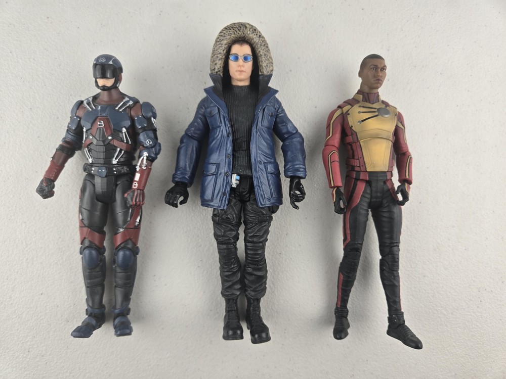 DC Collectibles Figure Lot Captain Cold Firestorm Atom 6” The Flash