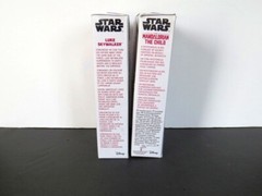 HASBRO STAR WARS Figures: Luke Skywalker b6333 & Mandalorian The Child F2832