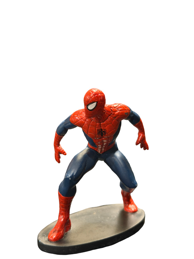 Disney Store Marvel Blue Red Suit Spiderman 3” Action Figure Toy Made In Vietnam