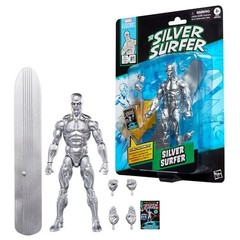 IN STOCK! Fantastic Four Marvel Legends Series Silver Surfer 6″ AF BY HASBRO