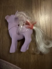 Lot Of 6 Vintage 1980s My Little Pony Toys, G1 Unicorns Pegasus