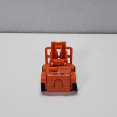 Vintage 1984 Gobot Spoons KO Machine Robo Series C-12 Orange Forklift