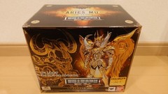 Saint Seiya Myth Cloth EX Aries Mu (Holy Cloth) Opened Condition