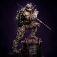 Teenage Mutant Ninja Turtles (Fan Art) – 3D printed Diorama kit (CA3D) 1:8