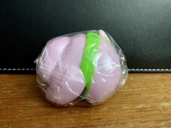 Motchari Osumo-tori Squishy Japan Gacha Toy 2” Pink and White Sumo Bird NEW F/S