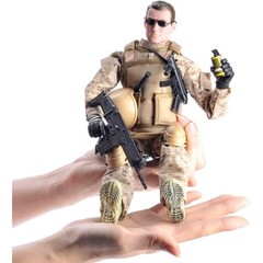 1/6 Army Solider ANB01 ACU Desert Action Figure Military Model Collectible Toys