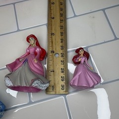 DISNEY Theme Park Store PRINCESS Play Set Cake Toppers LOT Of 11 Toy Figures