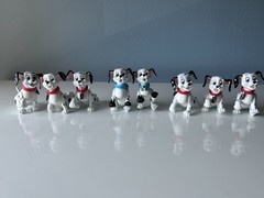 Lot Of 12 Vintage 1990’s Disney 101 Dalmatians PVC Toys Figures Dog