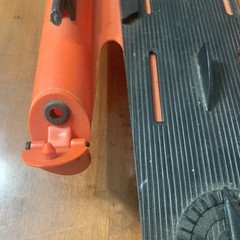 Vtg. 1966 Hasbro G.I. Joe Sea Sled INCOMPLETE Orange Black Toy Plastic Battery