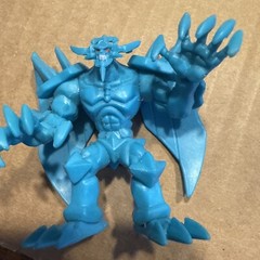 VTG 1996 Yugioh 2″ Obelisk the Tormentor Arena Mini Figure Mattel Plus 2 More
