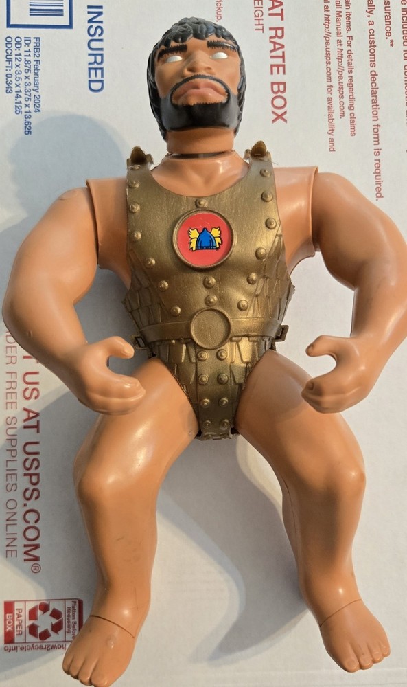 Vintage GI Joe Intruder Action Figure Rare Nice – GOLD armour