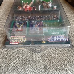 Starting Lineup 2000 Classic Doubles Joe Montana Dan Marino Super Bowl XX w/Case