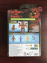 Jazwares Five Nights at Freddy’s FNAF TOY FREDDY 5″ Action Figure NEW 2025