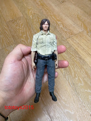 1:6 1:12 1:18 Daryl Dixon beard Head Sculpt For 12″ 6″ 3.75″ Action Figure Body