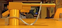 James Bond 007- The Golden Gun V2 Gold Prop 1:1 Model-Gift for him