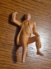 IDEAL Joker 1966 Justice League Batman Vintage Plastic Action Figure Damaged Toy