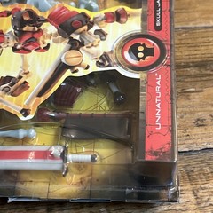 NEW & SEALED! 2003 Hasbro Xevoz Unnatural Skull Rare Jack Figure *MISSING PIECE*
