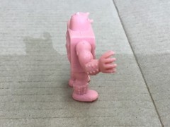 80’s M.U.S.C.L.E. Men Kinnikuman Flesh Color 2″ Rollerman Figure #117 Mattel