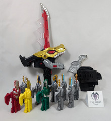 Power Rangers Dino Fury Ryusoulger DX Morpher Saber & Changer Ryusoul Key 10p
