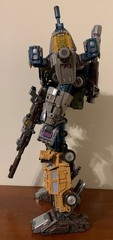 TRANSFORMERS Warbotron-Combaticons-Bruticus Set (5)-WB01 100% complete Used Mint