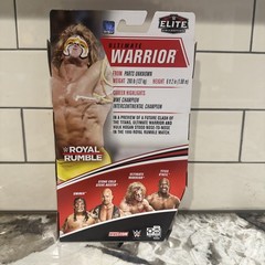 WWE Elite Royal Rumble Ultimate Warrior – Mattel Sealed Figure